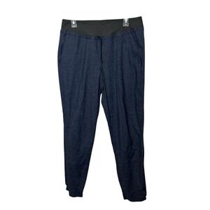 Patagonia Pants Womens Medium Blue Hampi Rock Drawstring Lightweight Stretch 28"